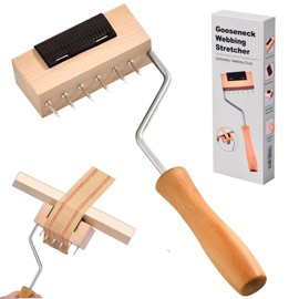 LinyAlmY Gooseneck Upholstery Webbing Tools and Supplies,Provides Ample Leverage and Strong Support for Craft Jute Webbing Tape.