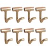 Iumcin Heavy Duty Thumb L Hooks for Tie Down Straps