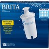 Brita 987554 Pitcher Replacement Filters, 10-Pack