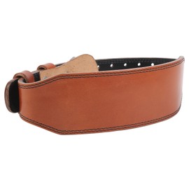 Deadlift Training Belt Fitness Adjustable Squat Deadlift Workout Weight Lifting Belt for Men Women Brown