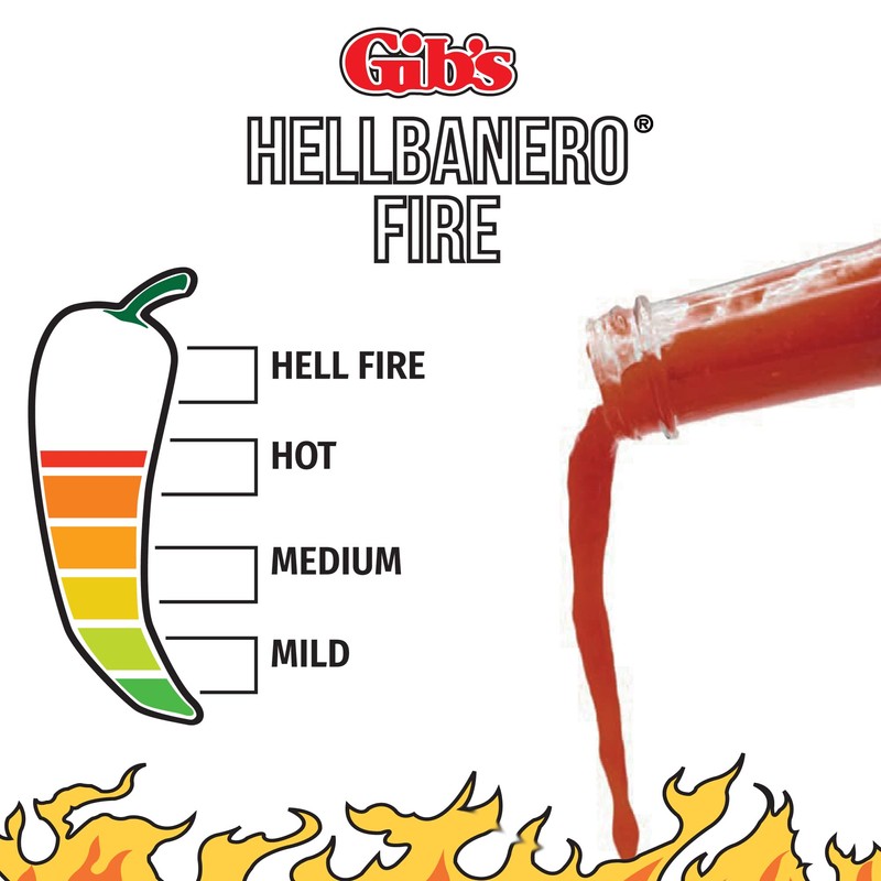 HELLBANERO FIRE HABANERO SAUCE | Made with Aged Cayenne Red