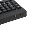 109 Key Left Hand Keyboard USB Wired 2 HUB Keyboard