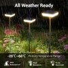 Ainostone Solar Lights Outdoor Pathway 8 Pack IP65 Waterproof 31"