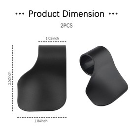 2PCS Motorcycle Cruise Control,Anti-Slip Motorcycle Throttle Assist Mounting on Throttle Handlebars,Universal Throttle Rocker Motorcycle Accessories for Men Women