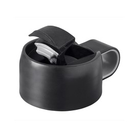 Monoprice Pure - Tapa para botella de agua con boca ancha, color negro