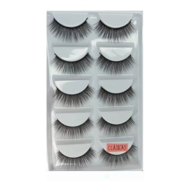rlashescancun Pestañas Postizas Mink 5 Pares