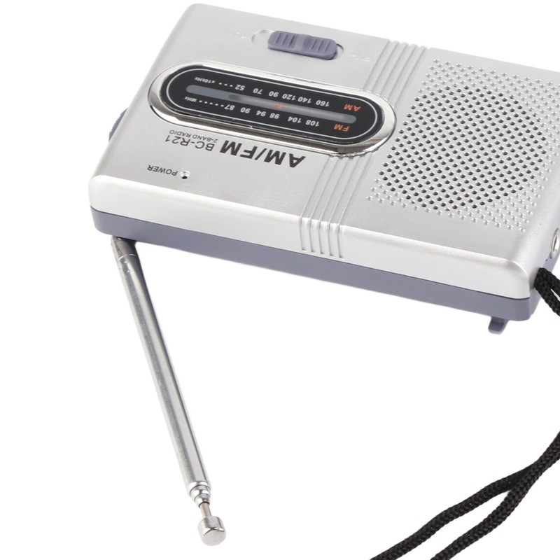 AM FM Radio Long 5W Speaker Lasting Portable Pocket Transistor