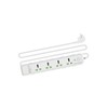 ROAD WARRIOR RW130WH Power Strip with USB & Cord for