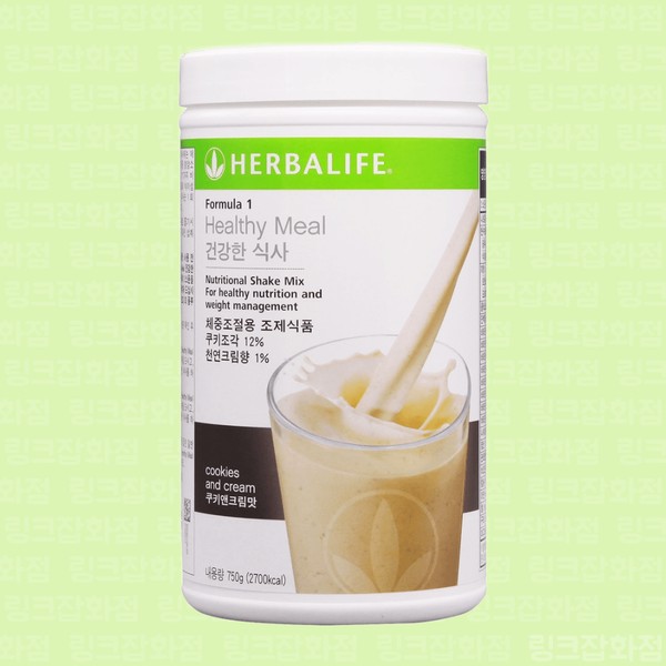 1 can of Herbalife Protein Shake Mix Cookie Flavor 750g, 1 can of Mix Cookie Flavor 750g / 허벌라이프단백질쉐이크 믹스 쿠키맛 750g 1통, 믹스 쿠키맛 750g 1통