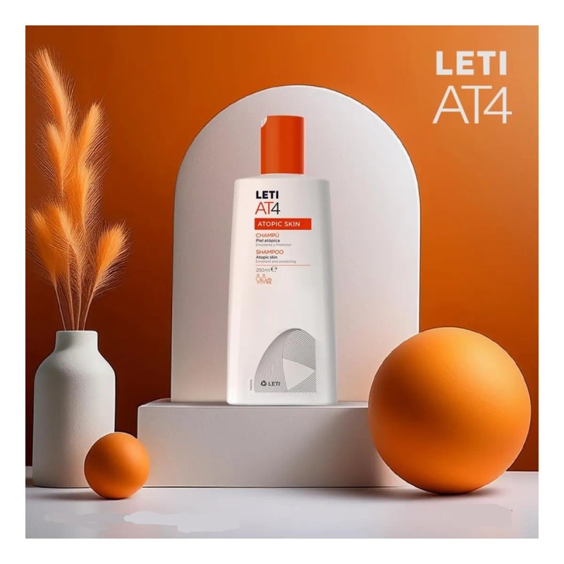 Shampoo atopic skin de 250Ml Leti At4