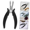 LALAFINA Hair Extension Tools Chrome Pliers Bond Removal Micro Ring