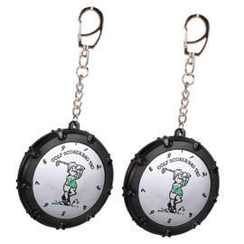 BESPORTBLE 2Pcs Portable Golf Score Counter Double-Sided Round Scoring Tool Lightweight Golf Tally Device for 18 Holes for Golfing Enthusiasts
