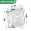 DLC-118BGTXT1 Large Pusher fits for Cuisinart Large Pusher Food Processor,