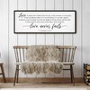 GraceView Love Never Fails Wall Decor - 41"X14" 1 Corinthians