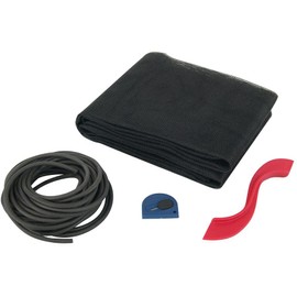 Fibreglass Window Screen Kit - Black, 36" x 84"