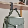 2-Pack Foldable Aluminum Desk Hook - Space-Saving Desk Hook for