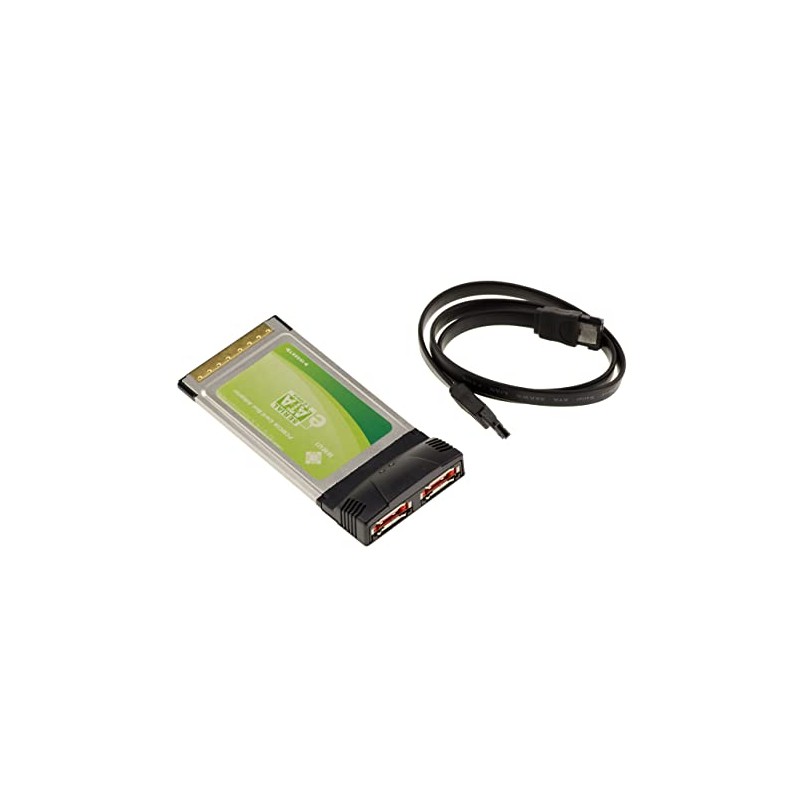 KALEA-INFORMATIQUE PCMCIA CARDBUS 32 BIT 2 Ports eSATA Card with