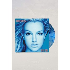 Britney Spears - In The Zone Limited Exclusive LP Blue and White Splatter Colored Clear Vinyl