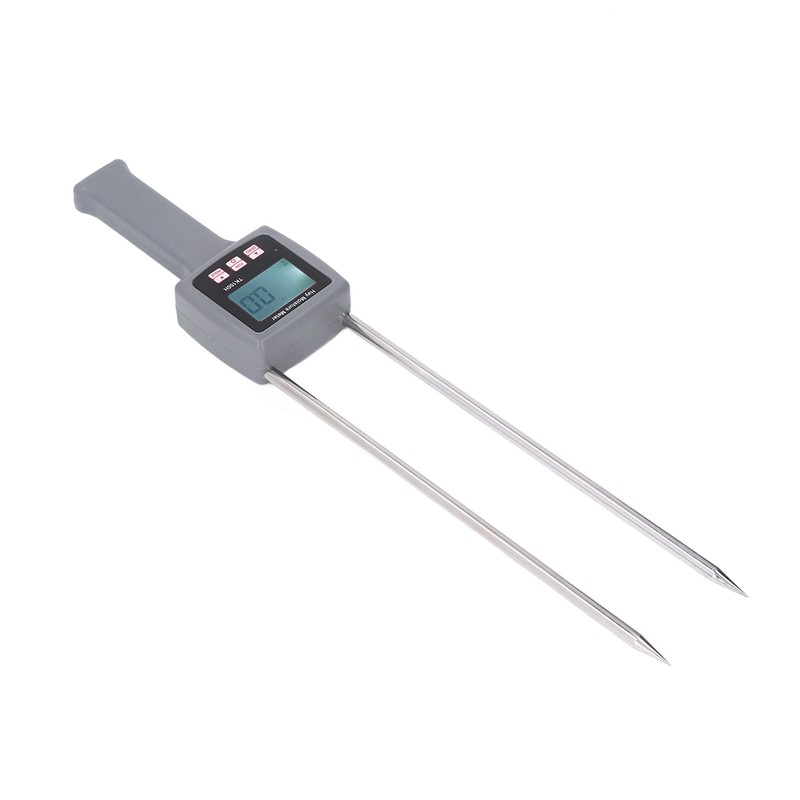 Hay Moisture Meter ABS Housing Digital Display Handheld Multifunctional Portable