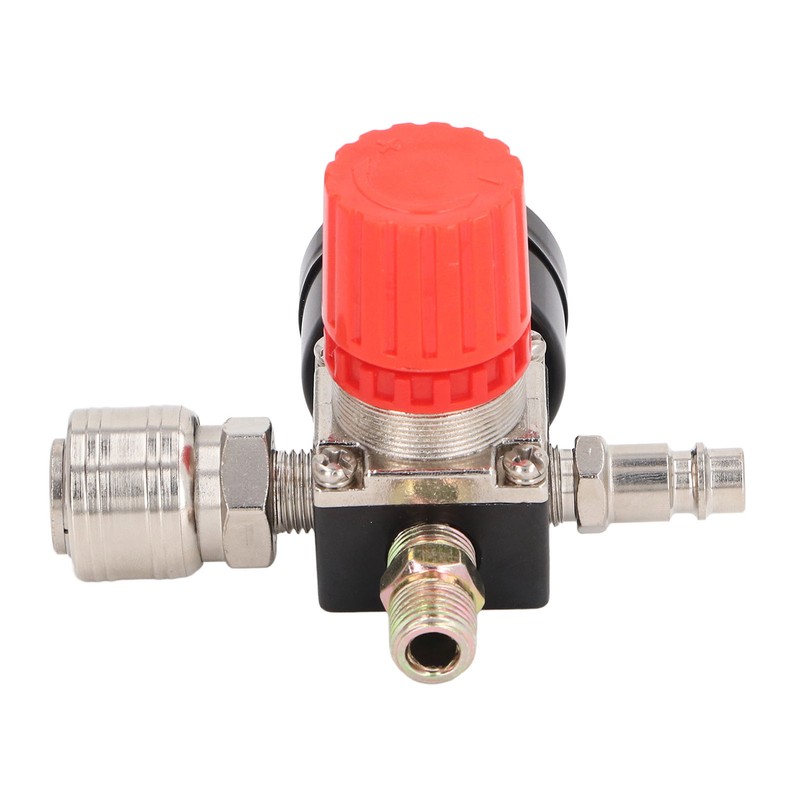 Air Compressor Regulator 4 Holes 0 to 180PSI European Air