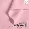 Rohi Pink King Size Flat Sheet Microfibre – Ultra-Soft, Durable,