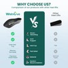 Plantar Fasciitis Heel Inserts for Heel Pain - Welnove Shock-Absorbing