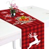 Bright Christmas Table Runner Reindeer Table Runner Christmas Xmas Table