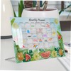 ABOOFAN 1set Monthly Weekly Plan Board Transparent Memo Board for