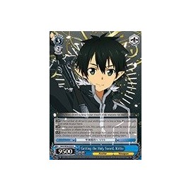 Weiss Schwarz - Getting the Holy Sword, Kirito - SAO/SE26-E29 - R (SAO/SE26-E29) - Sword Art Online II Vol. 2 Extra Booster