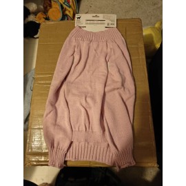 Vibrant Life YT1-Vibrant Life Pink "Lady Boss" Heart Pullover Pet Girl Dog Cat Sweater Sz L