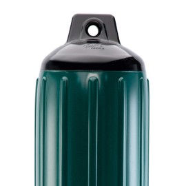 Taylor Made Products 954824 Super Gard Inflatable Vinyl Boat Fender, 8.5 x 26 inch, Hunter Green