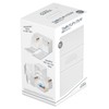 Ultimate Guard UGD011235 Twin Flip'n`Tray 160+ XenoSkin Monocolour White Card
