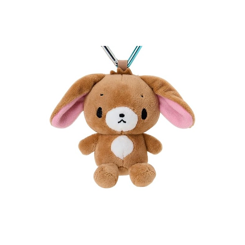 Sanrio Mini Mascot Holder Sugar Bunnies (Black Rabbit) Polyester, Steel