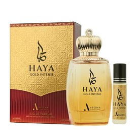 HAYA GOLD Intense EDP Perfume Unisex  Fragrance by AROMA CONCEPTS Perfumes 3.38 Fl Oz Paris Corner Perfumes