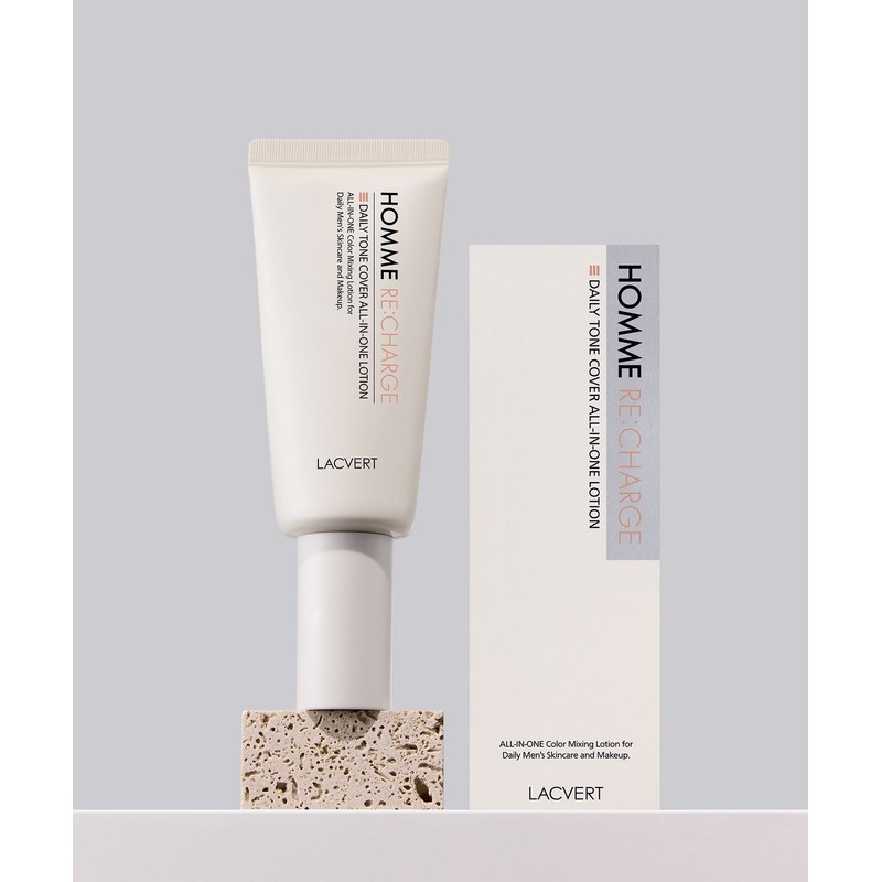 Lacquerver Lacquier Homme Recharge Daily Tone Cover All-in-One Lotion 50ml