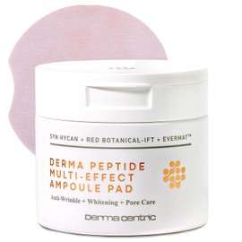 Discos de Algodón Derma Peptide Multi-Effect para Ampollas – Discos Tónicos Veganos Exfoliantes Y Minimizadores de Poros | Discos Faciales Hidratantes Y Reafirmantes con Esencia para Amp