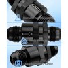 8AN Fuel Check Valve, Male 3/4-16 Thread Check Valve Assembly,