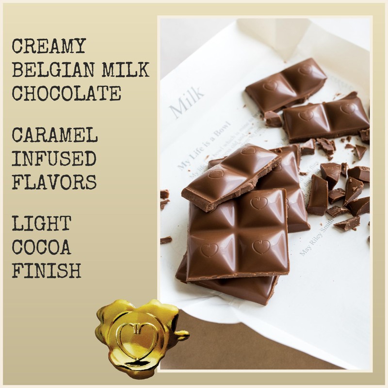 Chocolove Creamy Milk Chocolate Bars | 33% Cocoa | Crafted