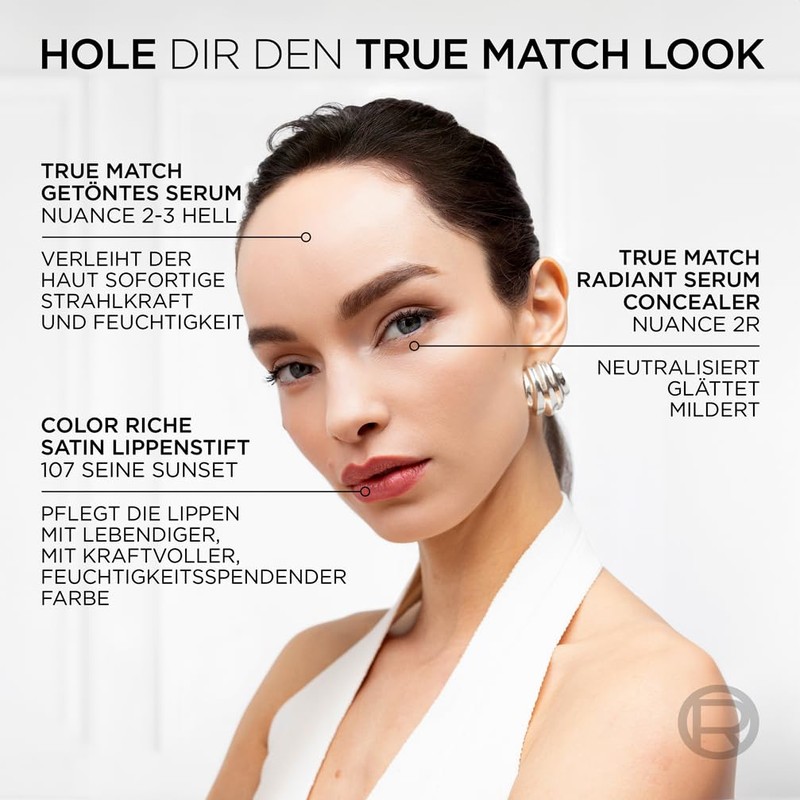 L'Oréal Paris Tinted Serum Nourishing Liquid Foundation with Hyaluronic Acid