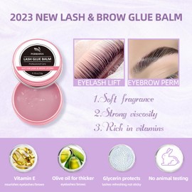 Permania Eyelash Lifting, Eyelash Colour, Black, 2-in-1 Eyelash Lifting Set with Colour Black, Results Last Up to 6 Weeks, for Use at Home or in the Salon