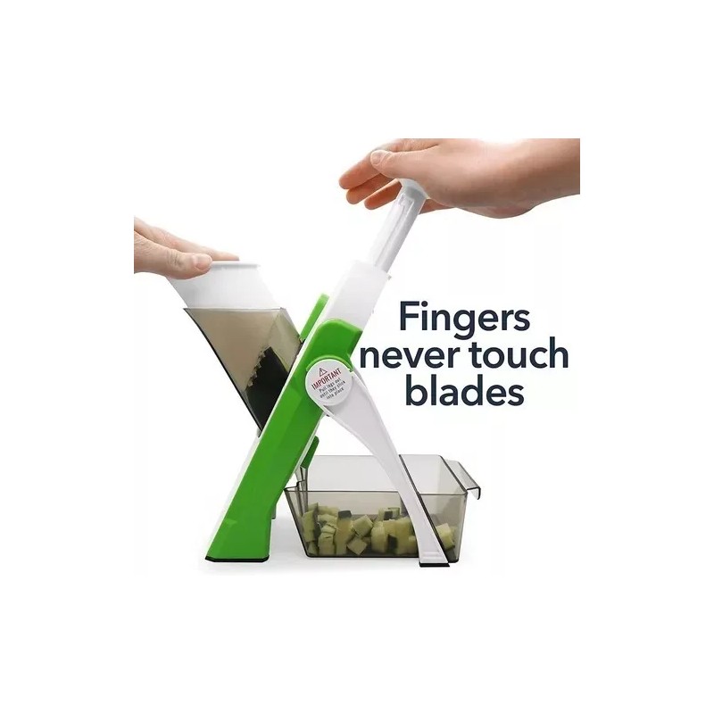 Total Supplier Mandolina Cortador Rebanador De Verdura Uso Practico