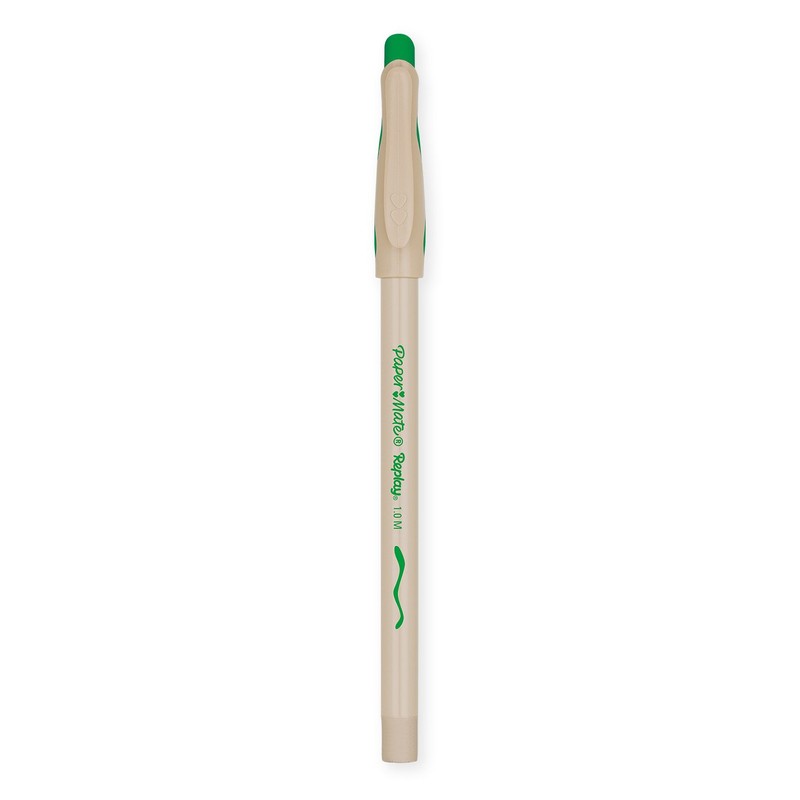 Paper Mate Replay Medium Green blister x 2
