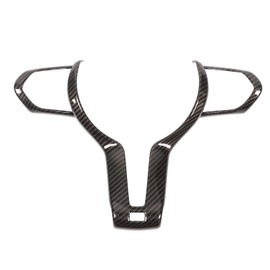 Steering Wheel Trim Carbon Fiber Color ABS Replacement for M2 M3 M4 M5 X5M F Chassis