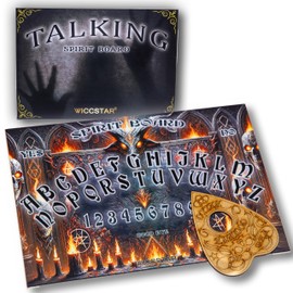 Ouija Board Game for Spirit Hund and Ghost Communication with Planchette and Detailed Instruction