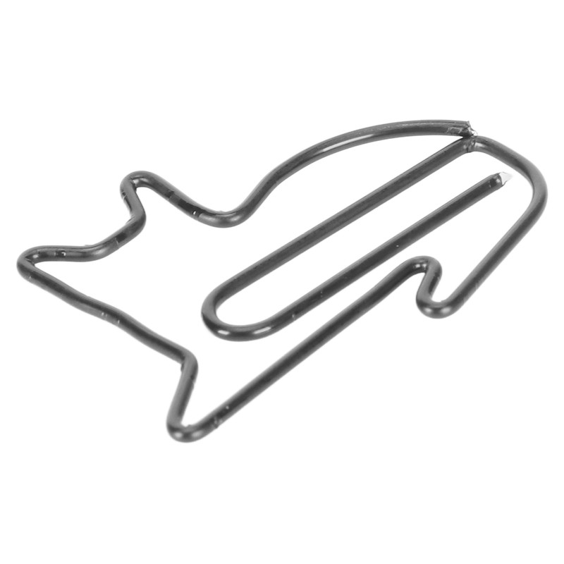 100 Pcs Cute Paper Clips Animal Shaped Fun Bookmark Document