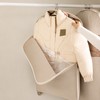 3-Pack Hanging Clothes Storage Bags for Closet Organization – Clear