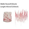2 pcs Halloween Bloody Gauze Decorations, Horror Bloody Cloth Door