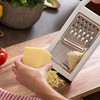 TrueCraftware- Multi-Use Grater/Slicer Stainless Steel 4-5/8" x 11-1/8" x 1-1/8"