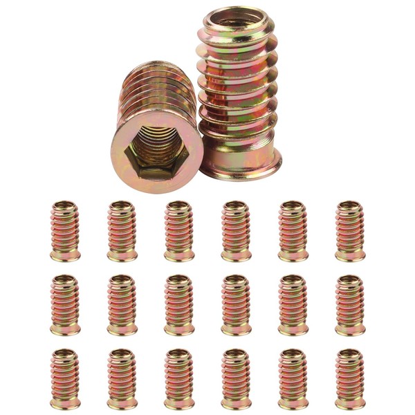 Pack of 20 Screw Nuts M8 x 25 mm, Jeboler