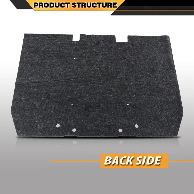 CNNELL Hood Insulation Pad 1/2" with Clips Compatible with Range